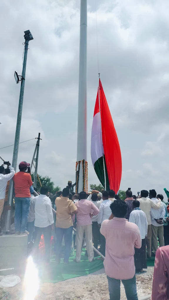 100 Feet National Flag in Kodad