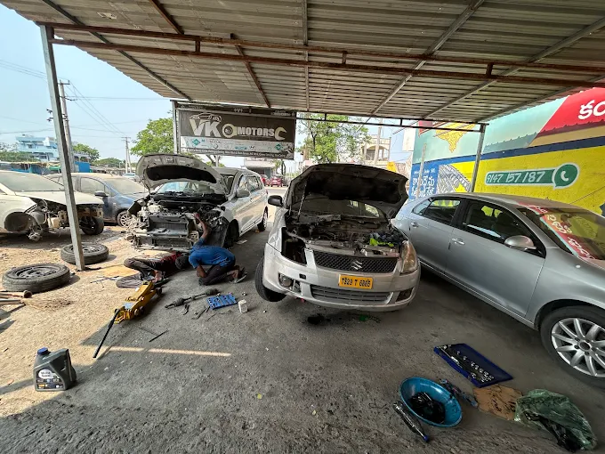 V. K. Motors multi car service center kodad